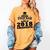 Proud Step Dad Of A Class Of 2018 Tee Graduate Graduation Z1 Women's Comfort Colors T-Shirt Mustard