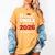 Proud Uncle Of A 2026 Graduate Senior Family Graduation Women's Comfort Colors T-Shirt Mustard