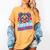 Puerto Rican Latina Social Worker MSW Masters Graduation Women's Comfort Colors T-Shirt Mustard