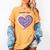 Purple In Memory Of My Grandpa Pancreatic Cancer Awareness Women's Comfort Colors T-Shirt Mustard