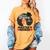 Queen Masters Degree Graduation Social Work MSW MPH Women's Comfort Colors T-Shirt Mustard