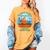 Quiet Girl Loud Results Introvert Office Staff Secretary Women's Comfort Colors T-Shirt Mustard Quiet Girl Loud Results Introvert Office Staff Secretary Women's Comfort Colors T-Shirt Mustard