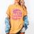 Quietly Thriving In Fictional Realms Book Lovers Women's Comfort Colors T-Shirt Mustard