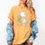 Rabbit Reading Book Full Moon Lake Scenery Women's Comfort Colors T-Shirt Mustard Rabbit Reading Book Full Moon Lake Scenery Women's Comfort Colors T-Shirt Mustard
