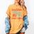 Read Book And Drink Coffee Book Club Reading Women's Comfort Colors T-Shirt Mustard