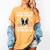 Read Books & Pet My Frenchton Owner Frenchton Lover Women's Comfort Colors T-Shirt Mustard