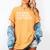 Read Books Lift Weights Fight Fascists Reading Activism Women's Comfort Colors T-Shirt Mustard