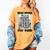 Read Books Stay Weird Book Lover Joke Introvert Reading Women's Comfort Colors T-Shirt Mustard