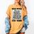 Read Books Stay Weird Book Lover Joke Introvert Reading Women's Comfort Colors T-Shirt Mustard