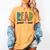 Read Your Heart Read Reading Librarian Book Across America Women's Comfort Colors T-Shirt Mustard
