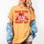 Read Your Heart Out Valentine Reading Book Kid Teacher Women's Comfort Colors T-Shirt Mustard