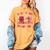 Read Your Heart Out Valentine Teacher Book Lover Women's Comfort Colors T-Shirt Mustard