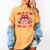 Read Your Heart Out Valentines Day Teachers Book Lovers Women's Comfort Colors T-Shirt Mustard