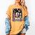 The Reader Tarot Card Shirt Bird Book Lover Bookworm Women's Comfort Colors T-Shirt Mustard The Reader Tarot Card Shirt Bird Book Lover Bookworm Women's Comfort Colors T-Shirt Mustard