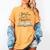 Reading Book Lover Club Librarian Just One More Chapter Women's Comfort Colors T-Shirt Mustard
