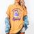 Reading Is My Favorite Sport Saying Quote Book Lovers Women's Comfort Colors T-Shirt Mustard