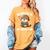 Reading Is Otterly Fun Otter Bookworm Book Lover Librarian Women's Comfort Colors T-Shirt Mustard