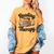 Reading Is My Therapy Book Lover Bookworm Women's Comfort Colors T-Shirt Mustard