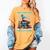Reading Snow So Many Books Christmas Snow Little Time Women's Comfort Colors T-Shirt Mustard