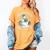 Reading Snowman So Many Books Christmas Books Readers Women's Comfort Colors T-Shirt Mustard