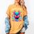 Readsalotl Axolotl Book Lovers Axolotls Women's Comfort Colors T-Shirt Mustard