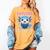 Readsolotl Kawaii Axolotl Book Lover Reading Women's Comfort Colors T-Shirt Mustard