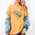 Retro Cassette And Pencil 80s 90s Nostalgia Music Lover Women's Comfort Colors T-Shirt Mustard