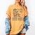 Retro Cowgirl ReadingTee Saddle Up With A Good Book Western Women's Comfort Colors T-Shirt Mustard Retro Cowgirl ReadingTee Saddle Up With A Good Book Western Women's Comfort Colors T-Shirt Mustard
