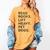 Retro Gym Book Lover Read Books Lift Heavy Pet Dogs Women's Comfort Colors T-Shirt Mustard