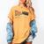 Retro Nostalgia 1980s Love Graphic Women's Comfort Colors T-Shirt Mustard Retro Nostalgia 1980s Love Graphic Women's Comfort Colors T-Shirt Mustard