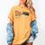 Retro Nostalgia 1980s Love Graphic Women's Comfort Colors T-Shirt Mustard Retro Nostalgia 1980s Love Graphic Women's Comfort Colors T-Shirt Mustard