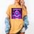 Retro Nostalgia Vaporwave- Error 404 Women's Comfort Colors T-Shirt Mustard