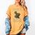 Retro Please Be Patient With Me I'm From The 1900s Projector Women's Comfort Colors T-Shirt Mustard