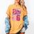 Retro Senior 2026 Coquette Bow Graduation Class Of 2026 Women's Comfort Colors T-Shirt Mustard