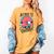 Retro Toon Introvert Sarcasm Anti-Social Nihilism Women's Comfort Colors T-Shirt Mustard