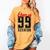 Reunion 1999 Matching Graduation High School Class Of 1999 Women's Comfort Colors T-Shirt Mustard