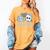 Rock Paper Scissors Nothing Beats Reading Book Lover Women's Comfort Colors T-Shirt Mustard