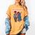 Running Together Always Connected Anime Nostalgia Message Women's Comfort Colors T-Shirt Mustard Running Together Always Connected Anime Nostalgia Message Women's Comfort Colors T-Shirt Mustard