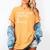 Weekends Coffee And Books Reading Lovers And Coffee Women's Comfort Colors T-Shirt Mustard