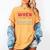Sarcastic Anti Social Introvert Socialize Women's Comfort Colors T-Shirt Mustard