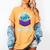 Save Earth It´s Only Planet With Books Reader Earth Day Women's Comfort Colors T-Shirt Mustard