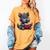 Scottish Terrier Reading a Book Dog Women's Comfort Colors T-Shirt Mustard Scottish Terrier Reading a Book Dog Women's Comfort Colors T-Shirt Mustard