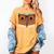 Seminary Grad Graduation Bible Theology Nerd Premium Women's Comfort Colors T-Shirt Mustard