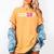 Senior 2018 TShirt Graduation Class Of 2018 Tee Shirt Women's Comfort Colors T-Shirt Mustard