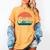 Senior 2023 Graduation My Last First Day Of Class Of 2023 Women's Comfort Colors T-Shirt Mustard