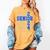 Senior 2024 Graphic Class Of 2024 Graduation Graphic Women's Comfort Colors T-Shirt Mustard