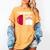 Senior 2025 Bowling Player Class Of 2025 Graduation Seniors Women's Comfort Colors T-Shirt Mustard