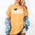 Senior 2025 Class Of 2025 Seniors Graduation 2025 Senior 25 Women's Comfort Colors T-Shirt Mustard
