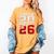 Senior 2026 Class Of 2026 Graduation 2026 Senior 26 Graduate Women's Comfort Colors T-Shirt Mustard