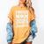 Senior 2026 Volleyball Mom High School Graduation Outfit Women's Comfort Colors T-Shirt Mustard